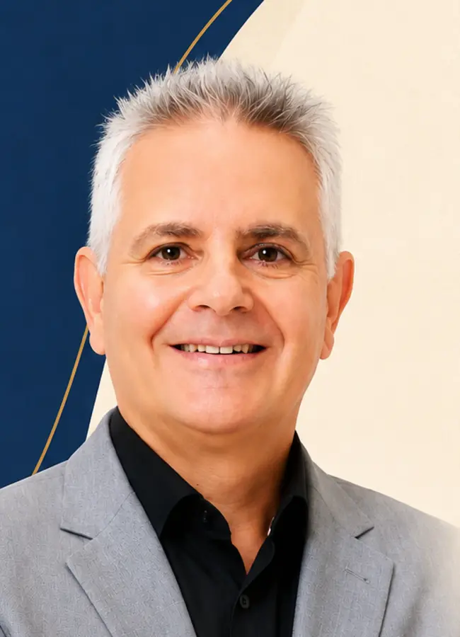 Retrato do pastor e escritor Gilson Bifano